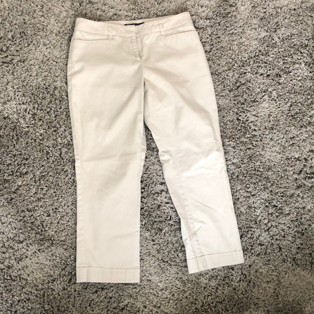 New York and Company beige Capri dress pant